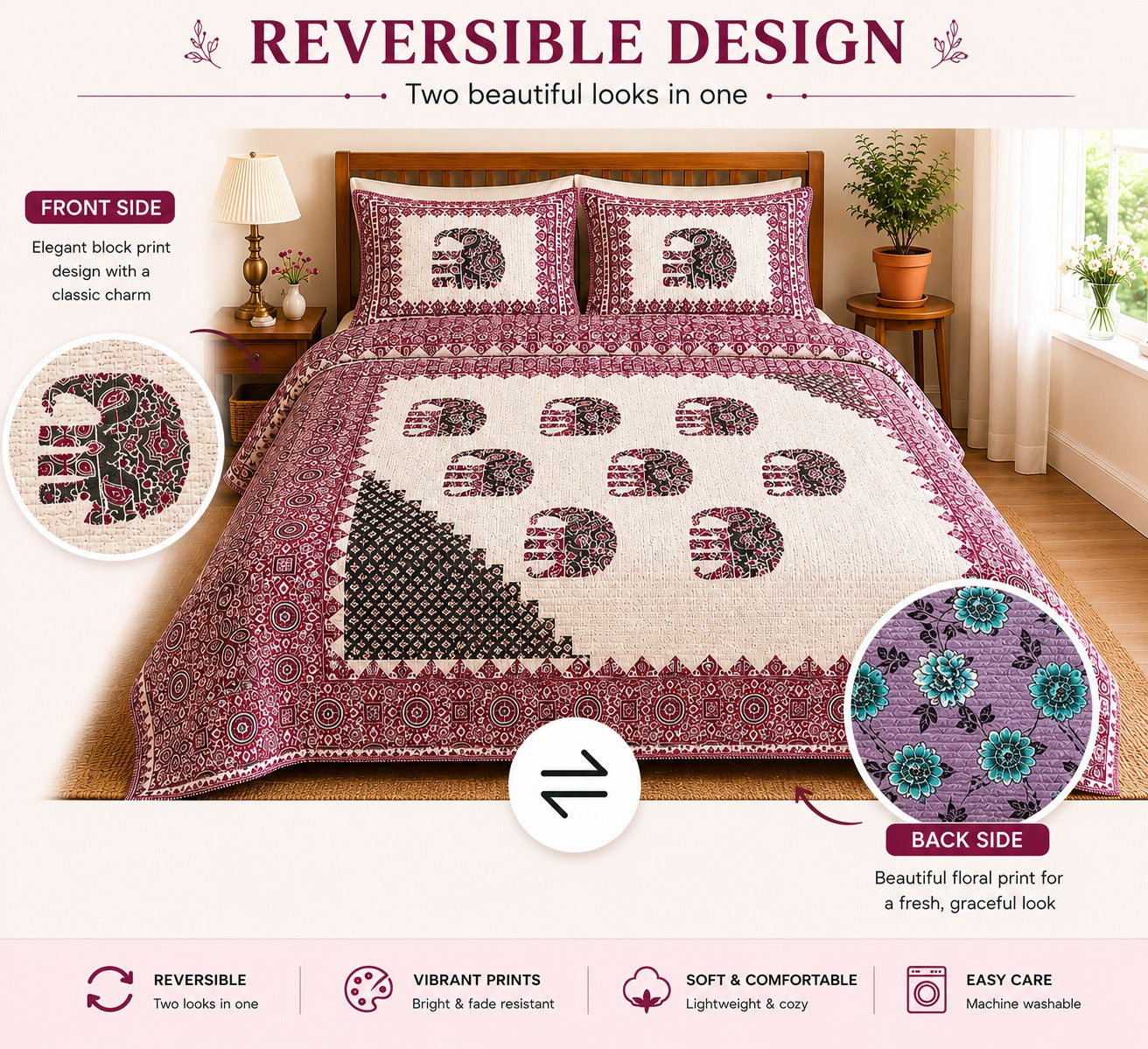 Premium Cotton Bed Covers