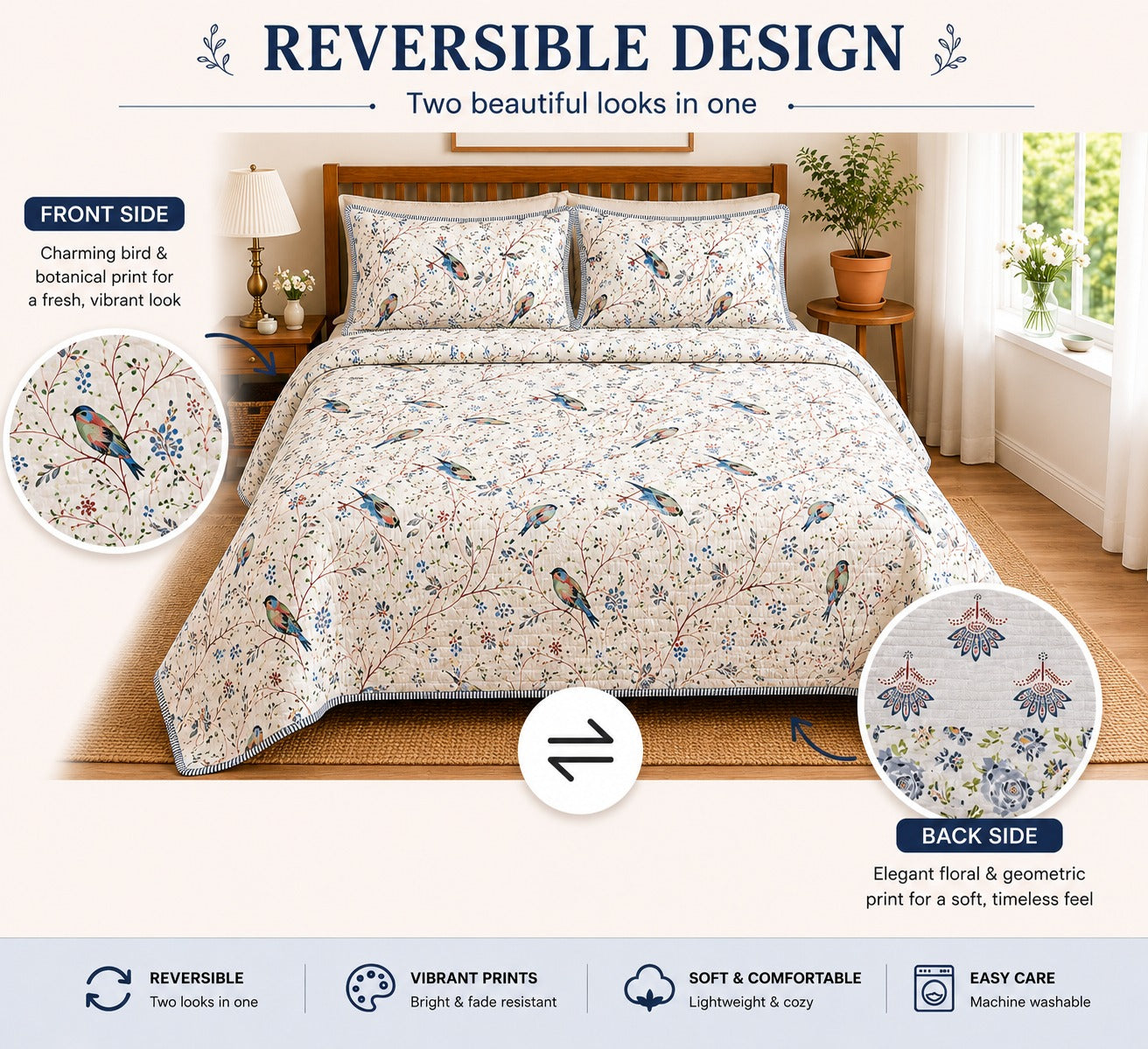 Premium Cotton Bed Covers
