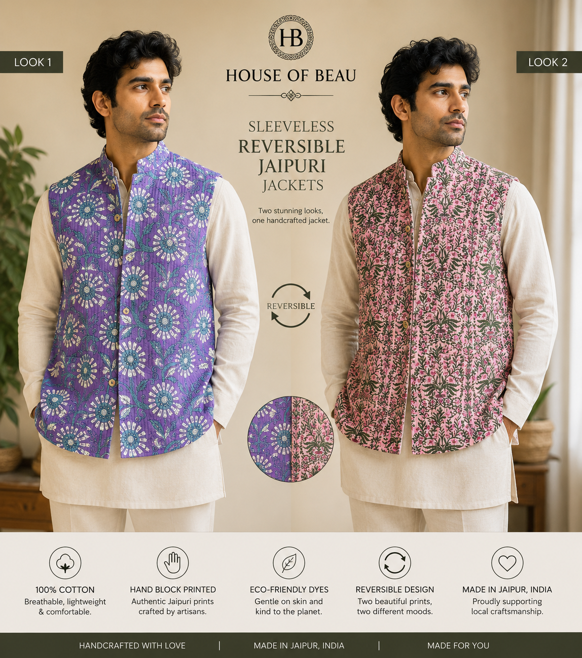 Handcrafted Modi Jacket