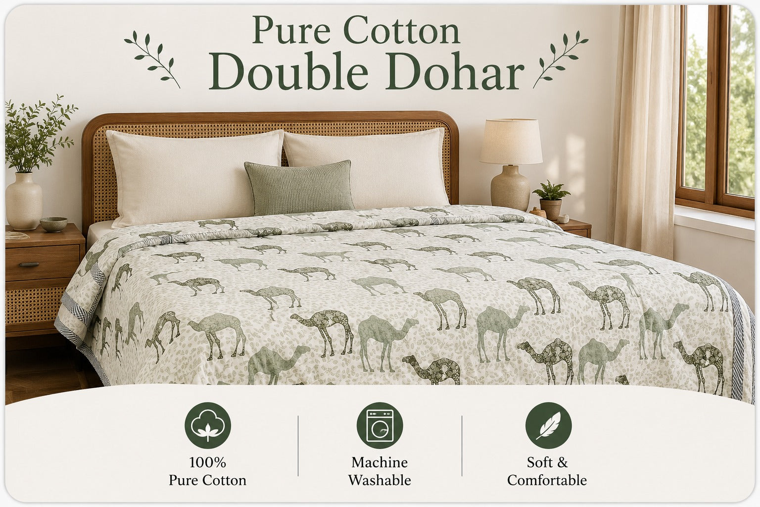 Premium Cotton Double Dohar