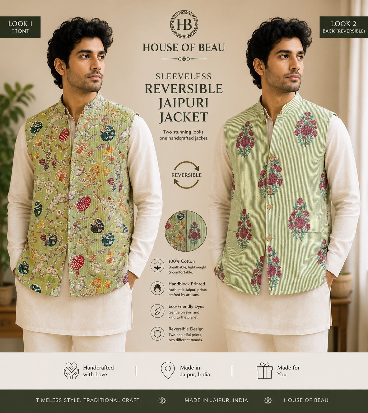 Handcrafted Modi Jacket