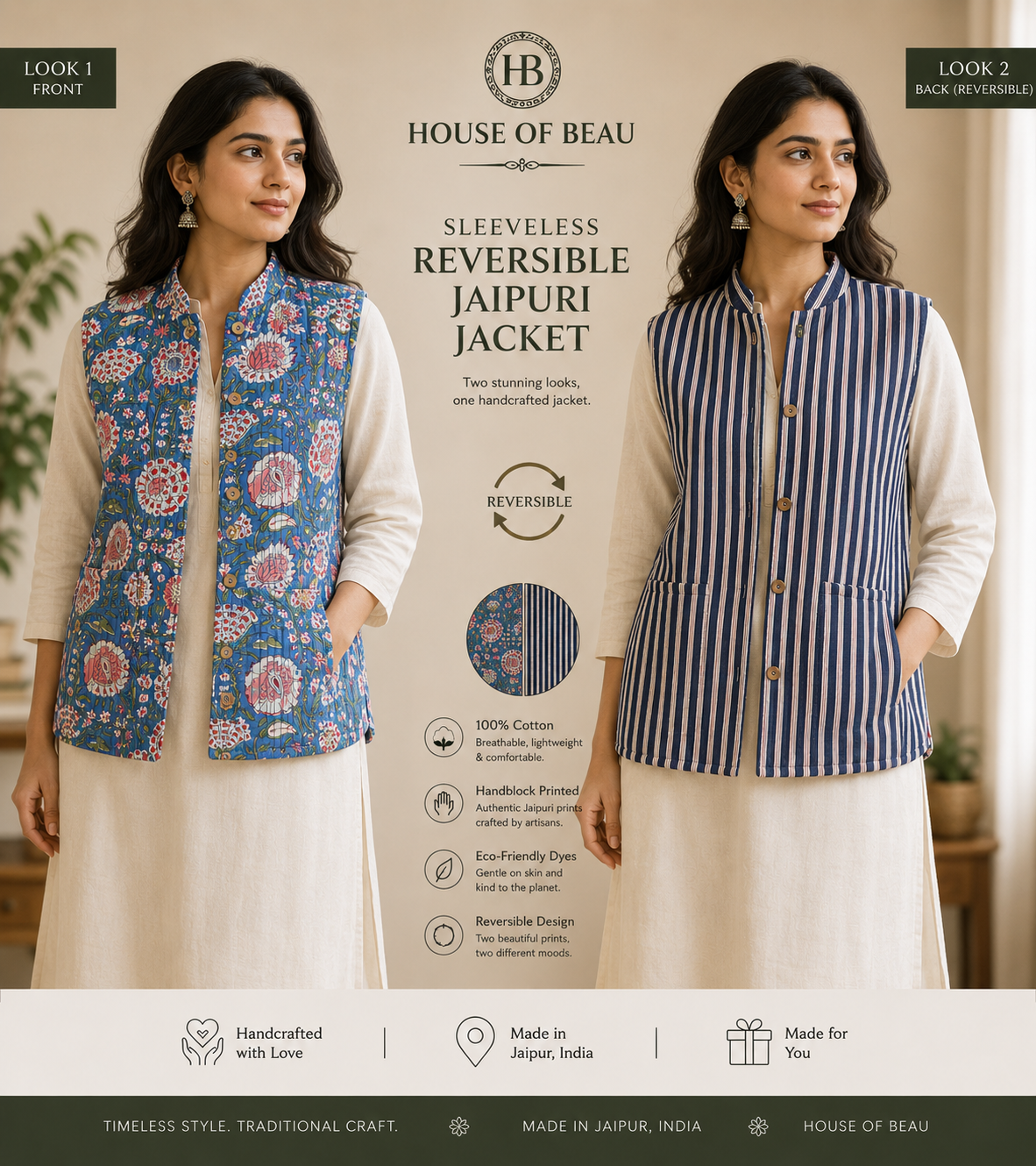 Handcrafted Modi Jacket