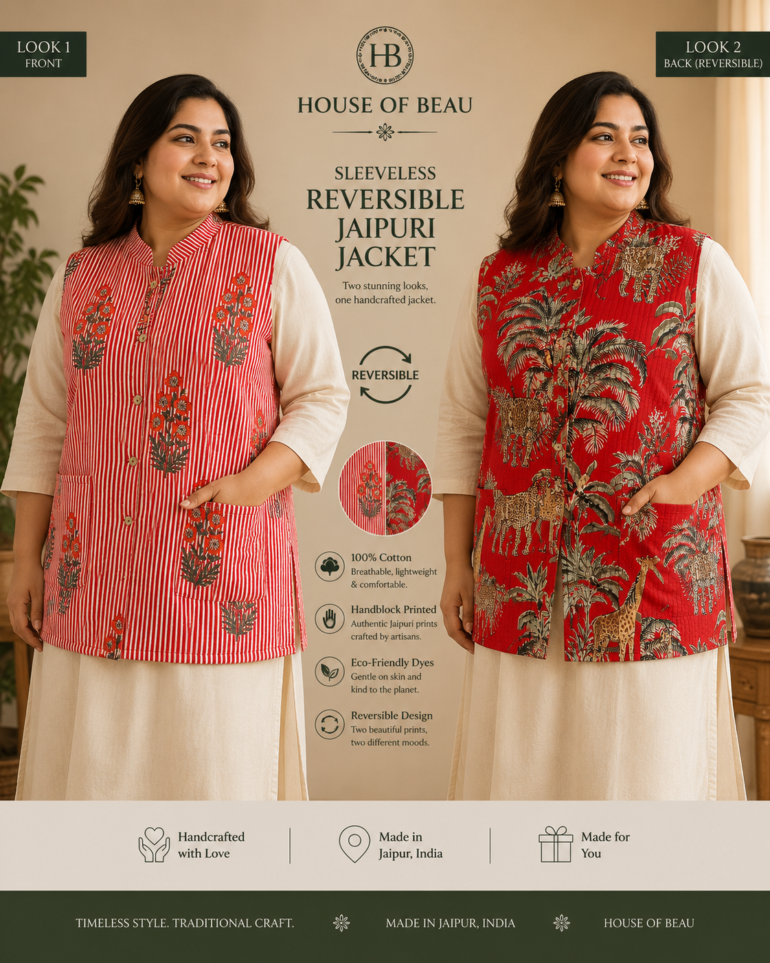 Handcrafted Modi Jacket