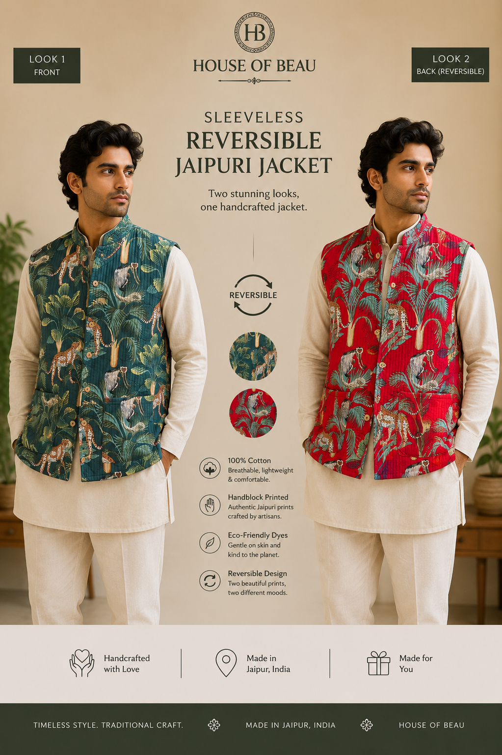 Handcrafted Modi Jacket