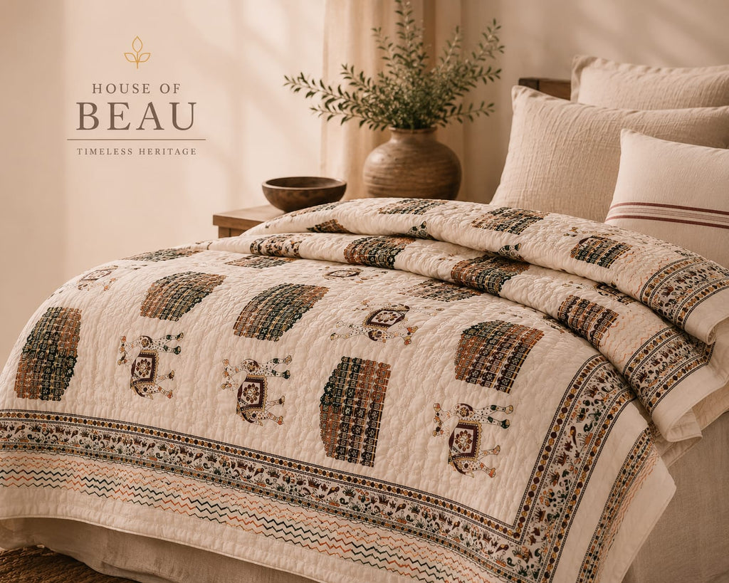 Premium Cotton Double Razai