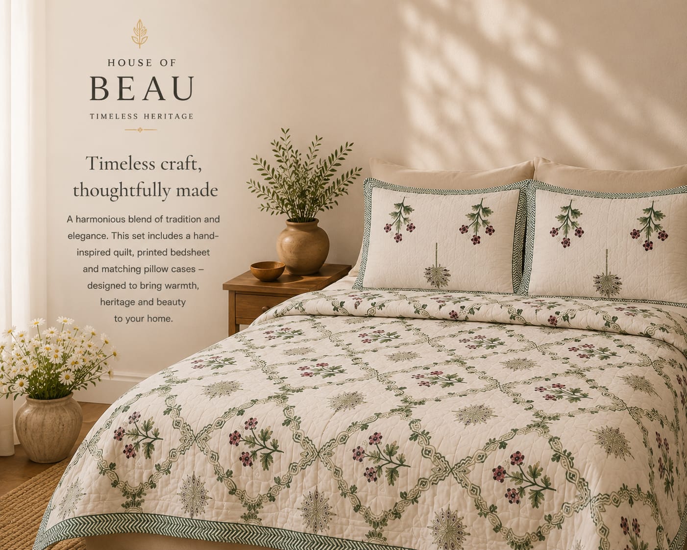 Premium Cotton Bedding Set