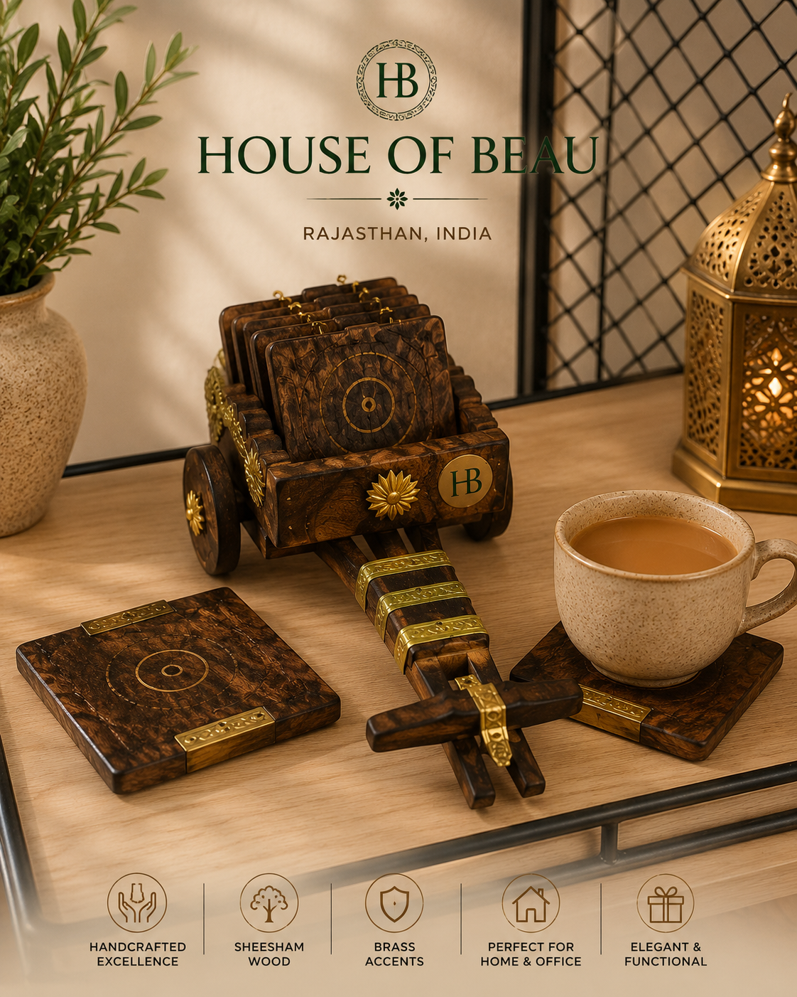Handcrafted Metal Decorative Accents