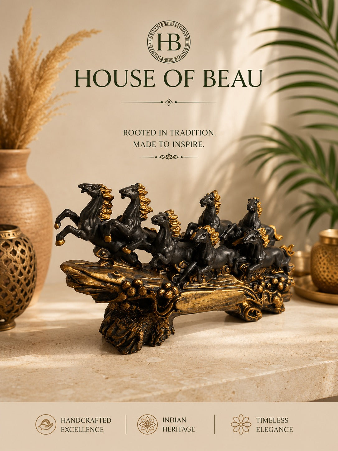 Handcrafted Metal Decorative Accents