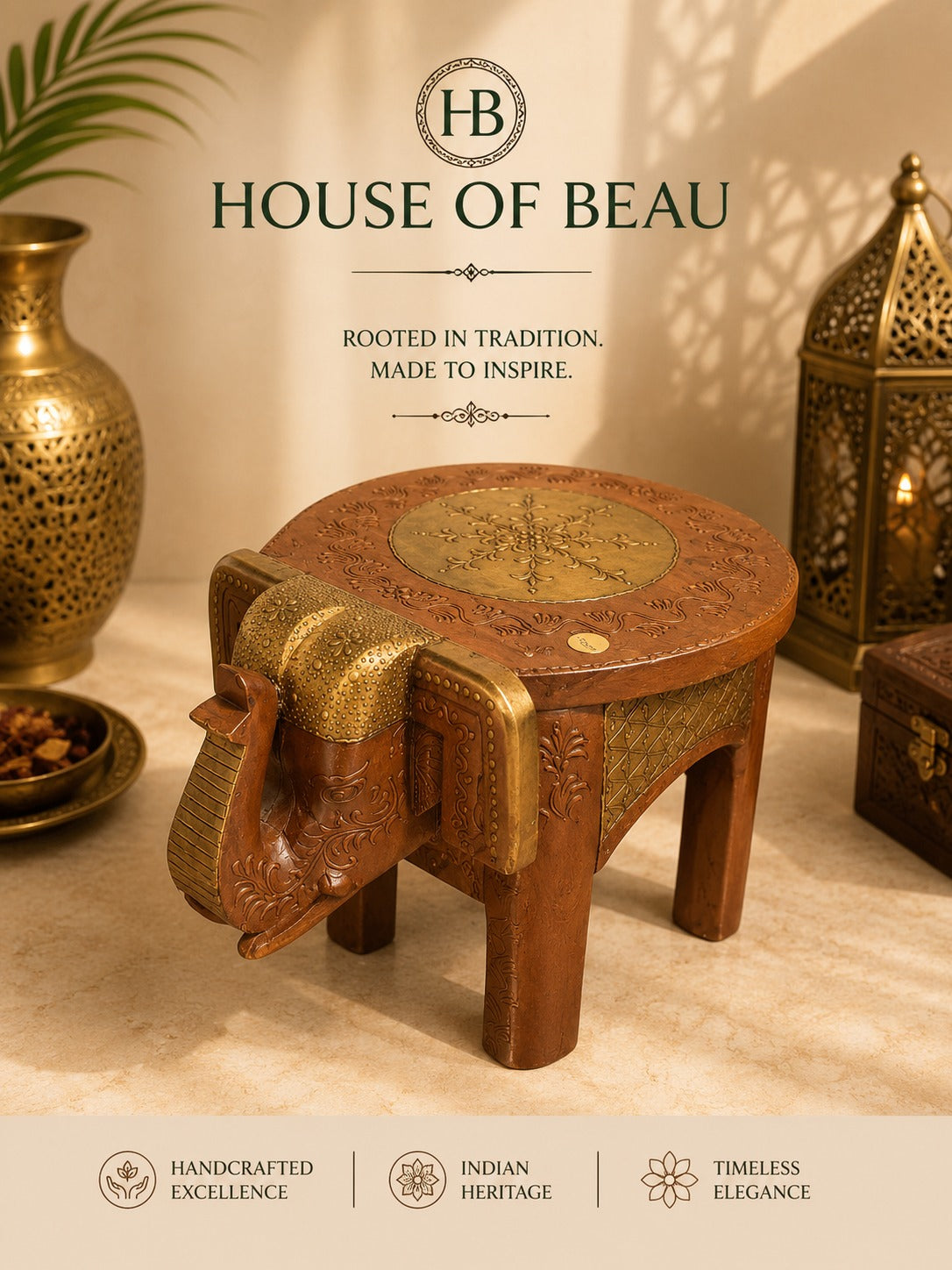Artisan Wooden & Brass Furniture