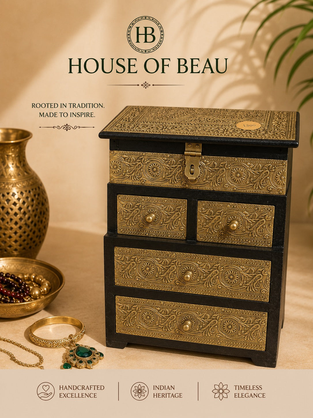 Artisan Wooden & Brass Furniture