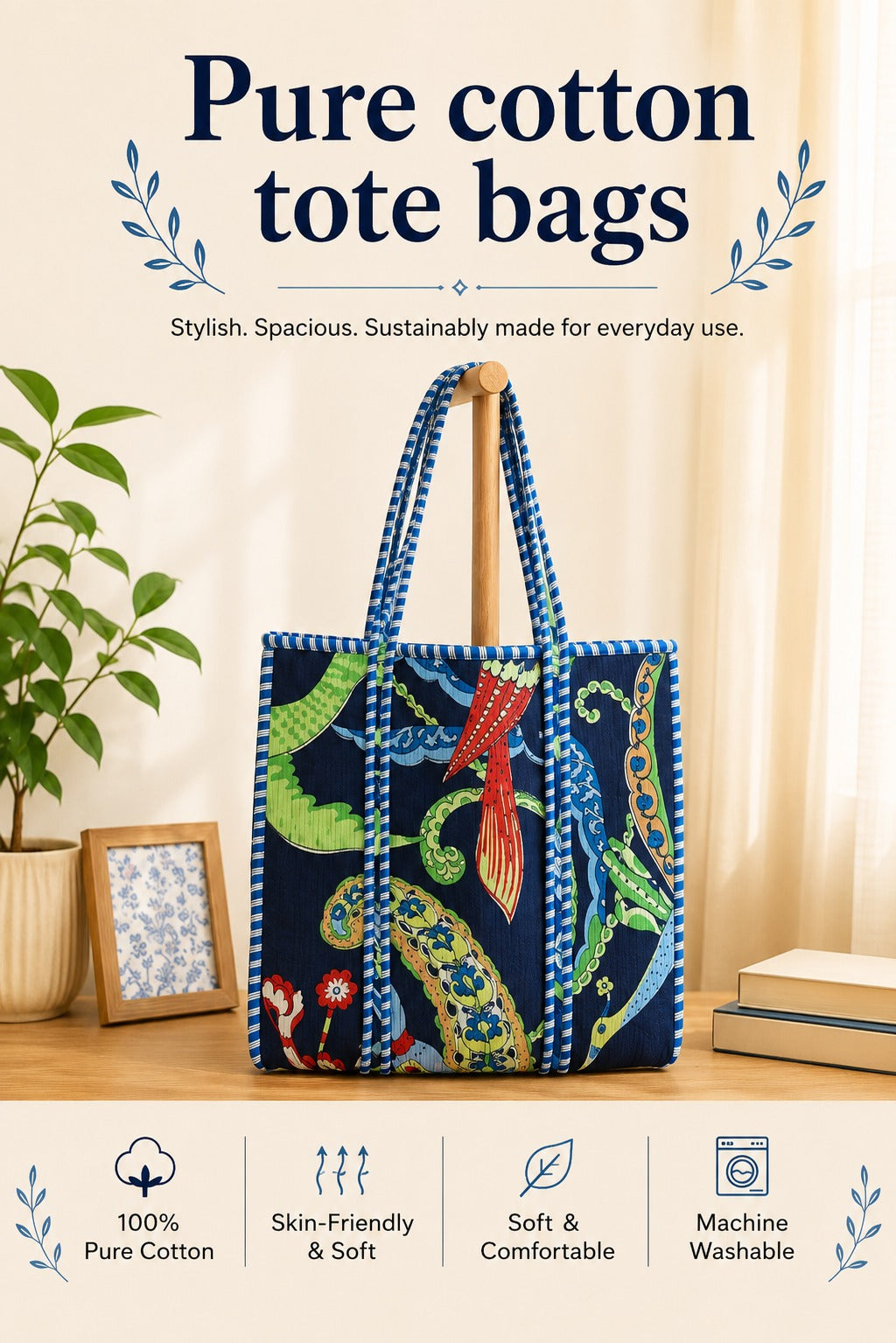 Premium Cotton Tote Bag