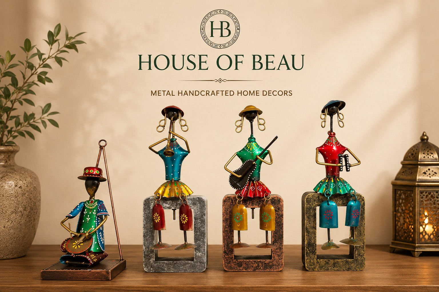 Handcrafted Metal Decorative Accents