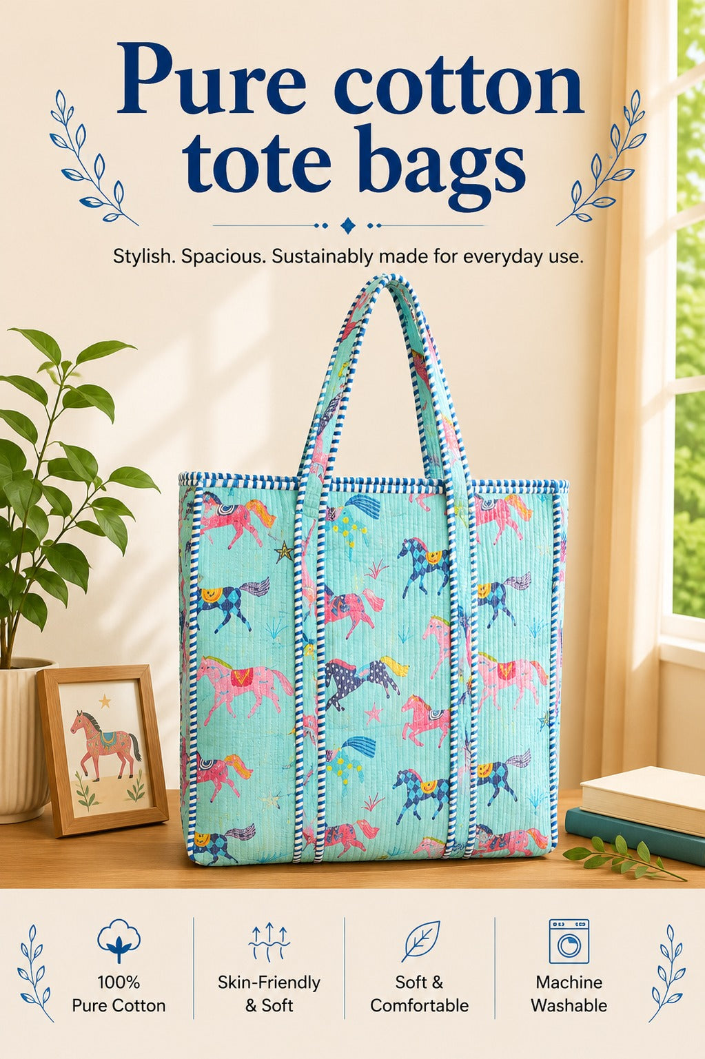 Premium Cotton Tote Bag
