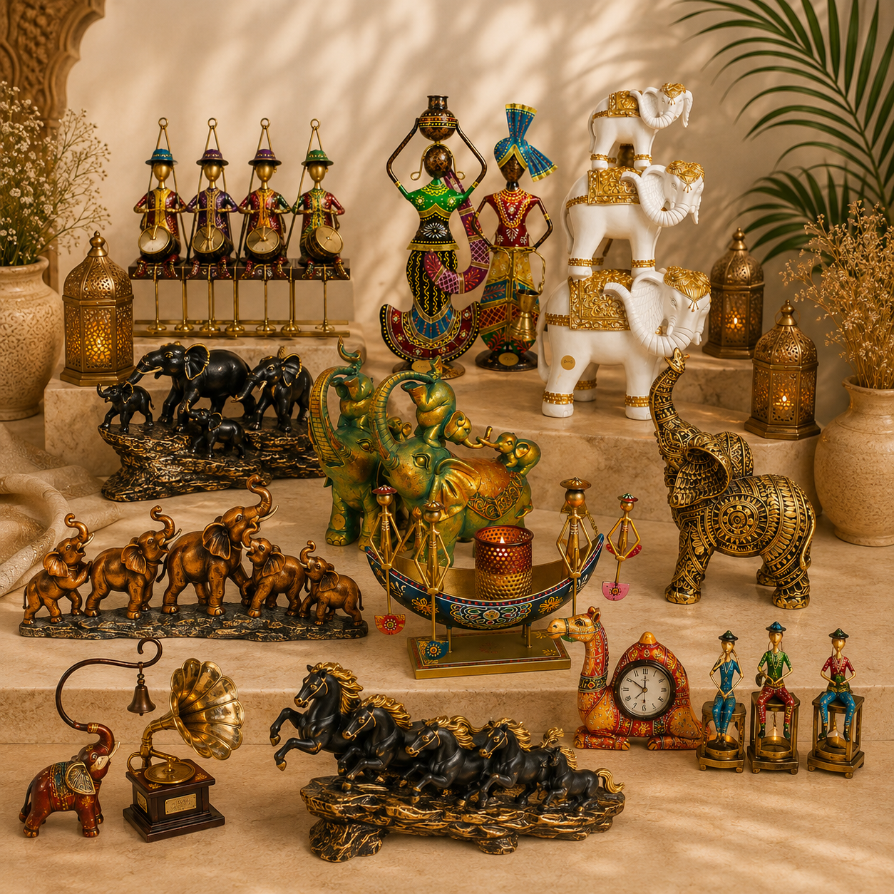 Handcrafted Metal Decorative Accents